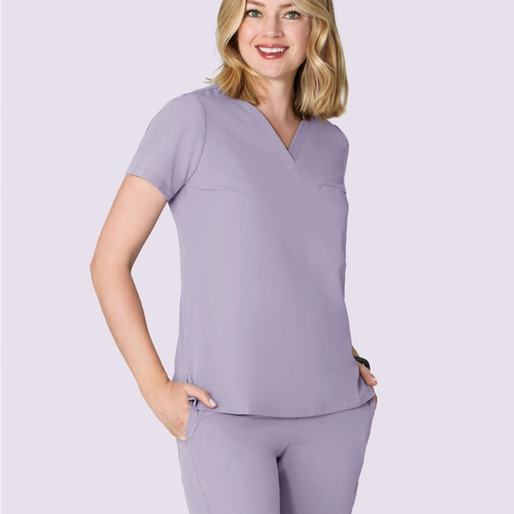 Mandala Ube Scrub Top and Pants Set